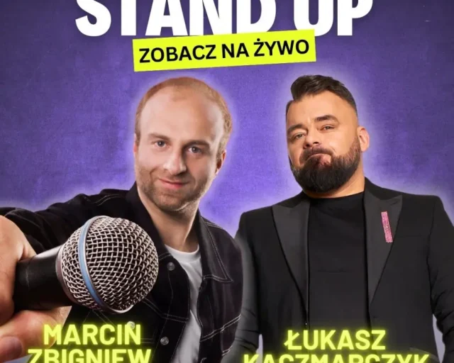 Stand‑up Łukasza Kaczmarczyka i Marcina Zbigniewa Wojciecha w Siemianowicach Śląskich