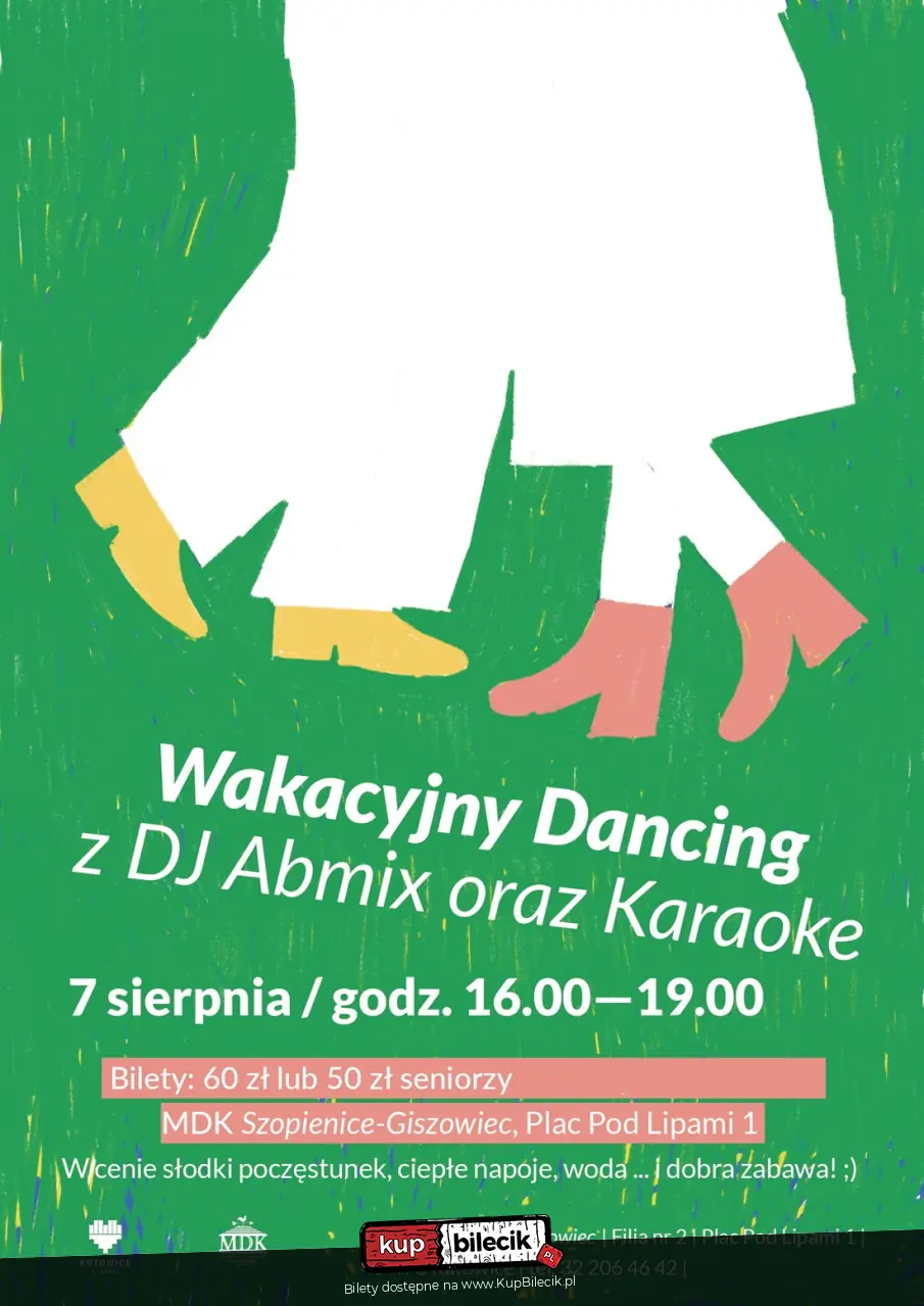 Wakacyjny dancing i karaoke w MDK Szopienice‑Giszowiec / fot. organizatora