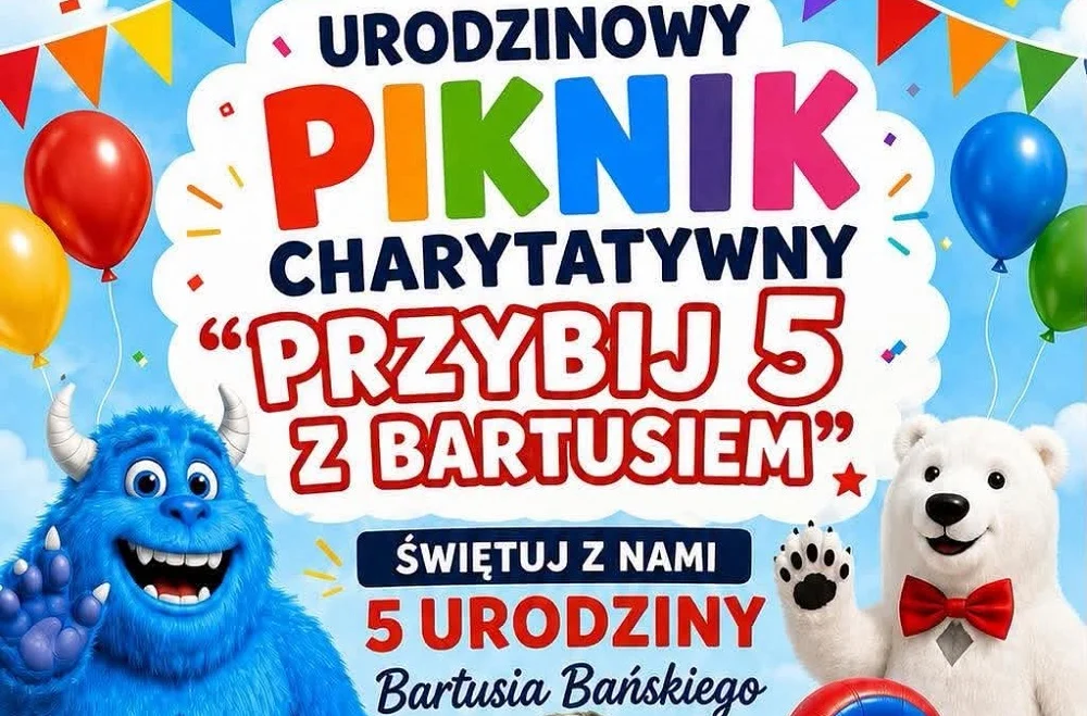 Mysłowice przybiją piątkę z Bartusiem. Rodzinny piknik już w niedzielę