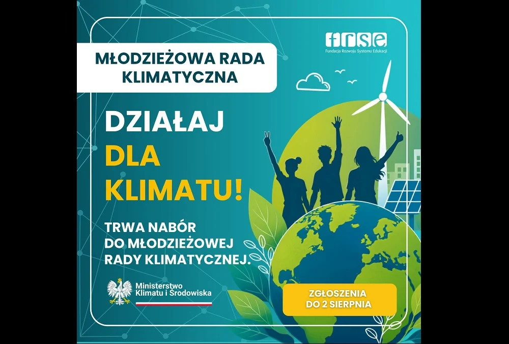 Młodzi mogą mieć wpływ na politykę klimatyczną. Trwa nabór do MRK