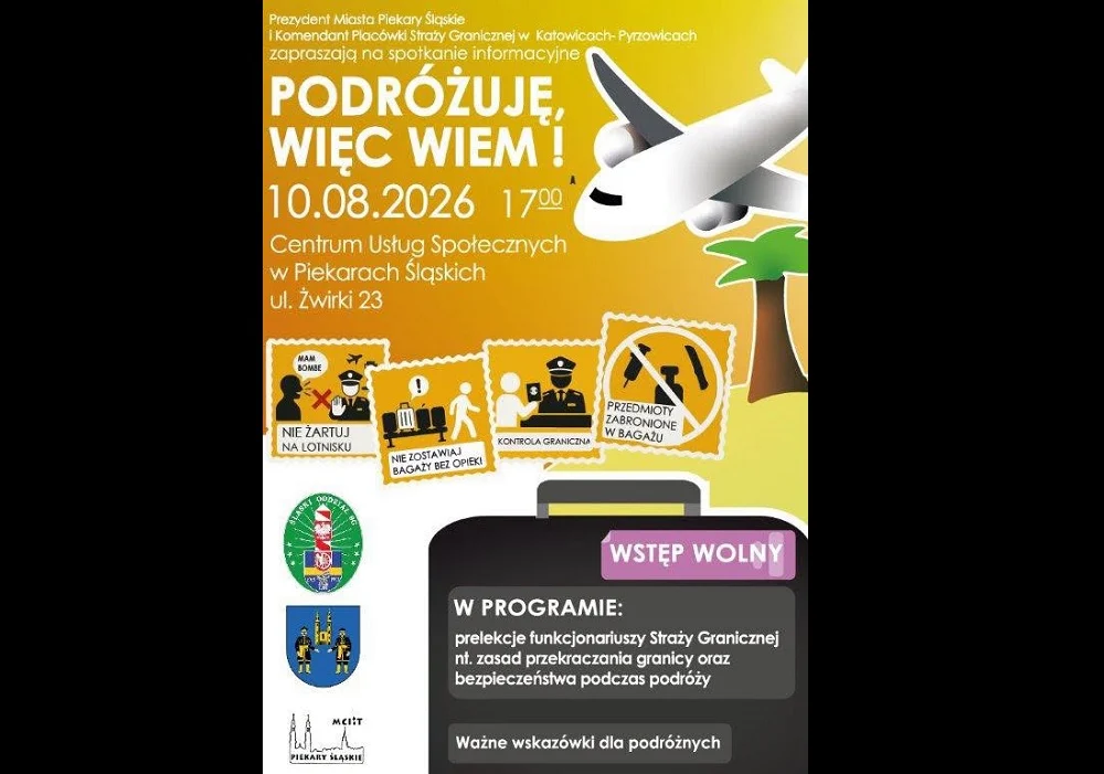 Podróżuję, więc wiem! Spotkanie ze Strażą Graniczną w Piekarach Śląskich