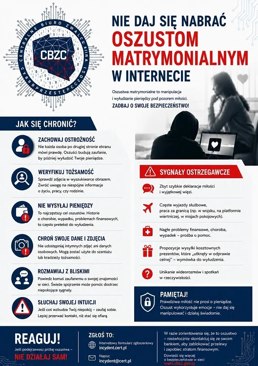 Najpierw miłość, później prośba o przelew. Policja ostrzega przed internetowymi amantami / fot. Policja.pl