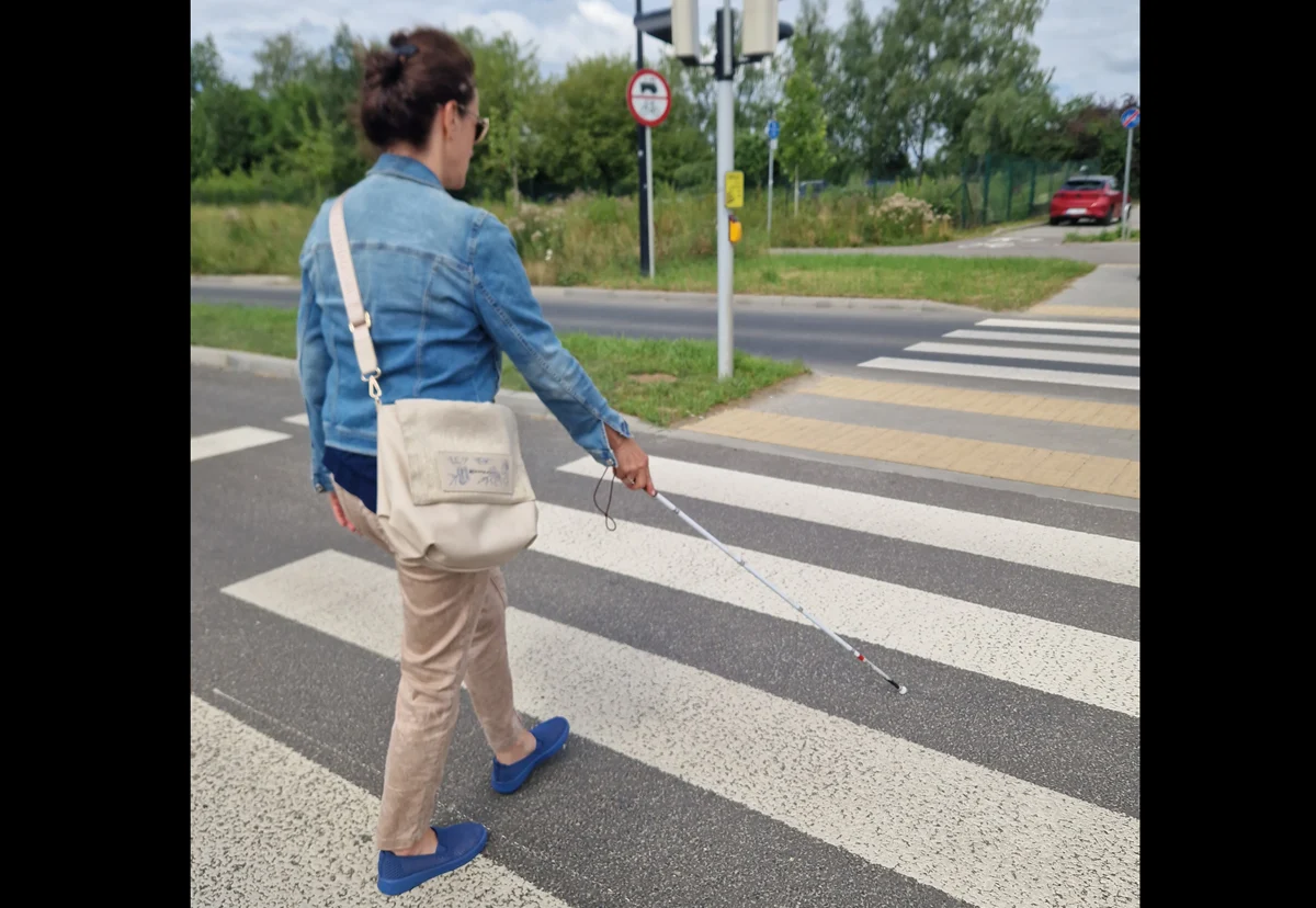 Gliwickie przejścia bardziej dostępne. Ważny głos osób niewidomych i słabowidzących