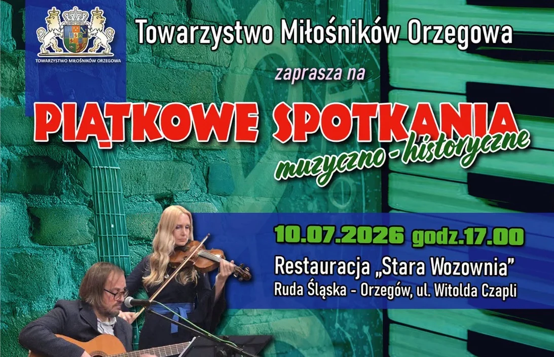 Muzyka, historia i taniec w Orzegowie. Piątkowe Spotkania wracają do Starej Wozowni