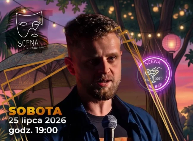 Stand-up z Piotrem Przytułą na Placu Teatralnym. Pierwszy taki wieczór w Zabrzu