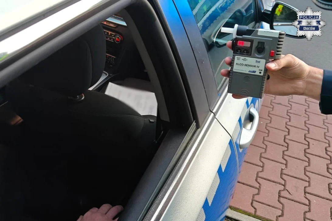 Chorzów: Sześciu kierujących zatrzymanych podczas porannych kontroli / fot. KMP Chorzów