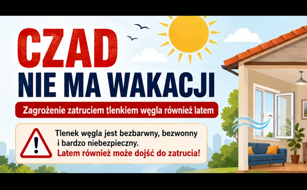 Czad groźny także latem. Tragiczne zdarzenie w Katowicach