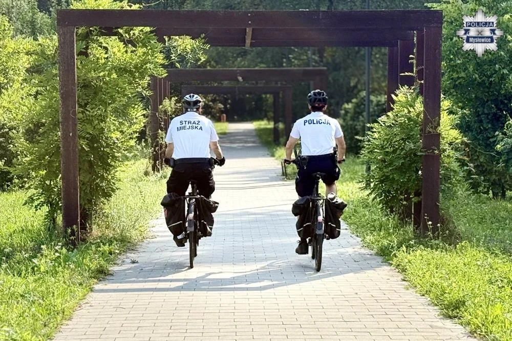 Kontrole w parkach i na ścieżkach rowerowych. W Mysłowicach ruszyły wspólne patrole
