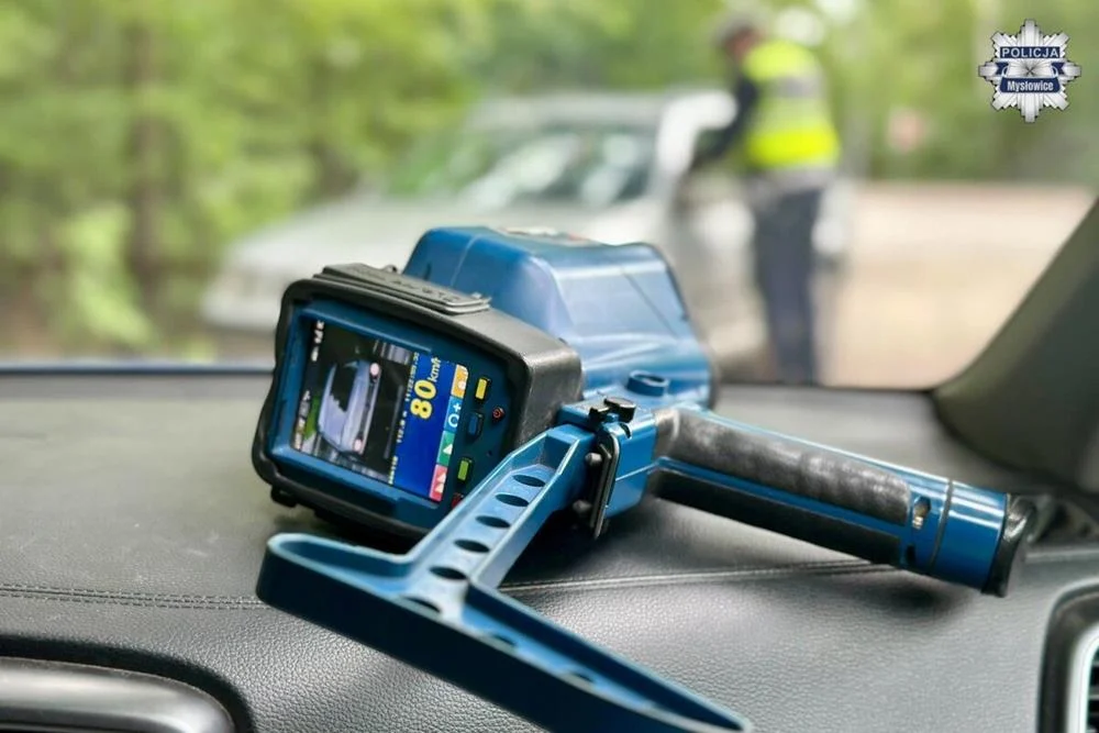 Kontrole prędkości w Mysłowicach. Policjanci zatrzymali 54 kierowców