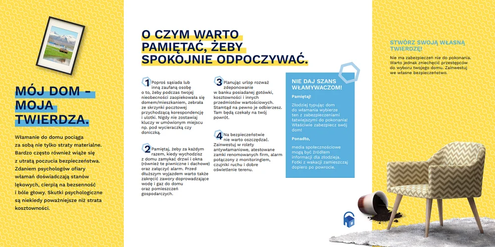 Wakacyjny wyjazd bez przykrych niespodzianek. Zabezpiecz dom przed złodziejami