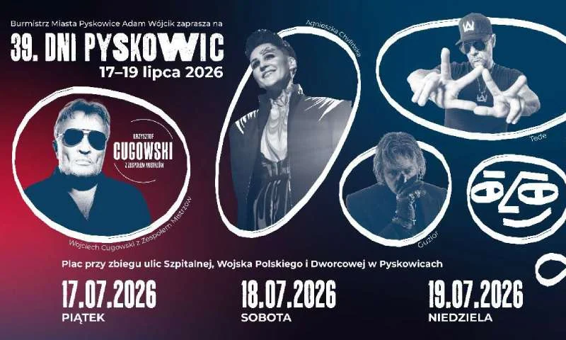 Dni Pyskowic 2026 z gwiazdami. Znamy pełny program imprezy