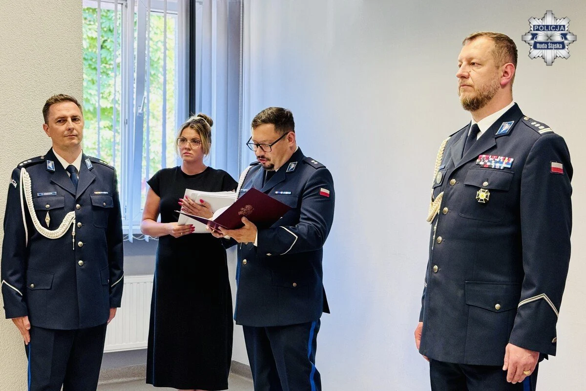 Uroczysta zbiórka połączona z obchodami Narodowego Dnia Powstań Śląskich / fot. KMP Ruda Śląska