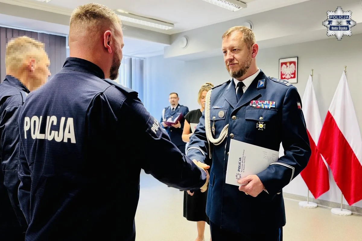 Uroczysta zbiórka połączona z obchodami Narodowego Dnia Powstań Śląskich / fot. KMP Ruda Śląska