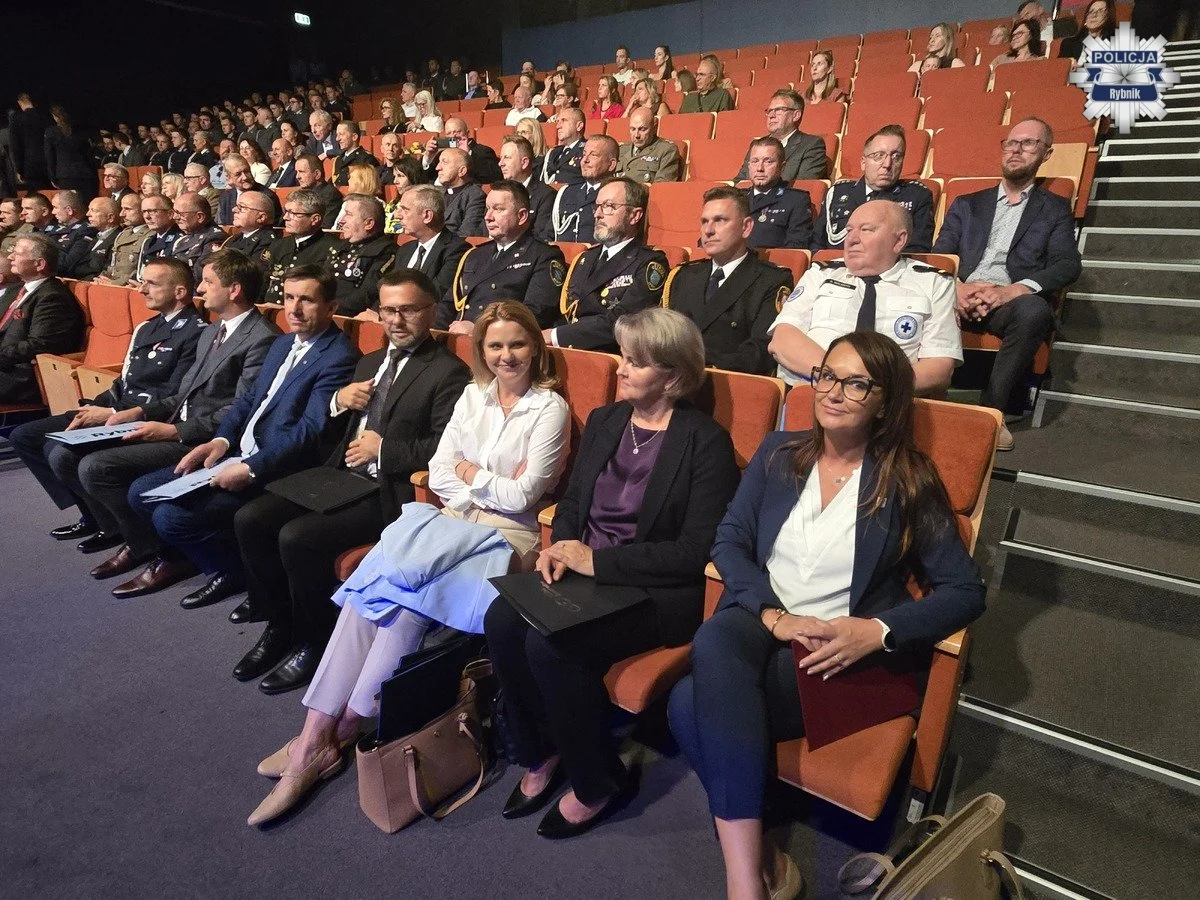 Święto Policji w Rybniku 2026. Awanse dla 88 funkcjonariuszy / fot. KMP Rybnik