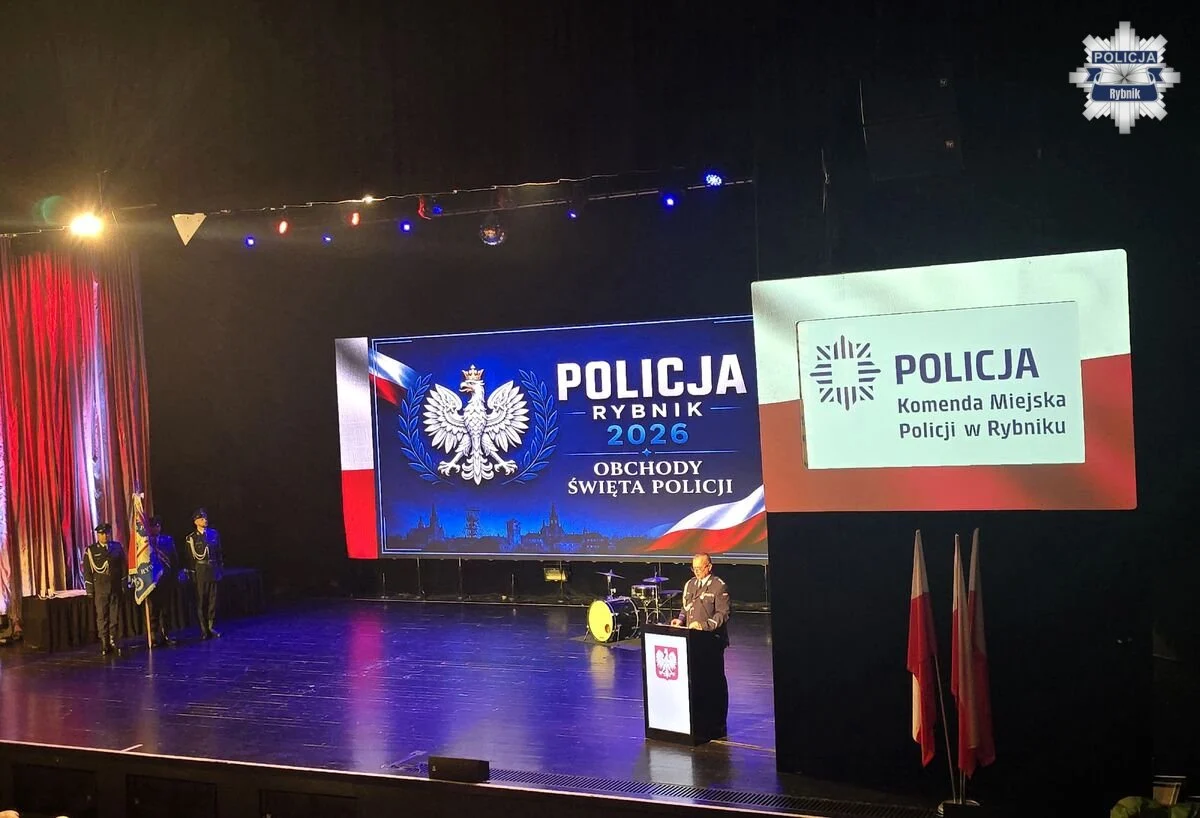 Święto Policji w Rybniku 2026. Awanse dla 88 funkcjonariuszy / fot. KMP Rybnik