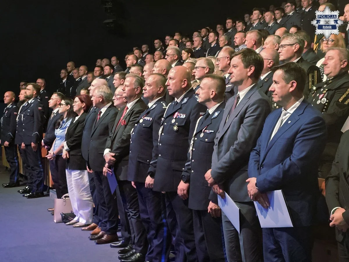 Święto Policji w Rybniku 2026. Awanse dla 88 funkcjonariuszy / fot. KMP Rybnik