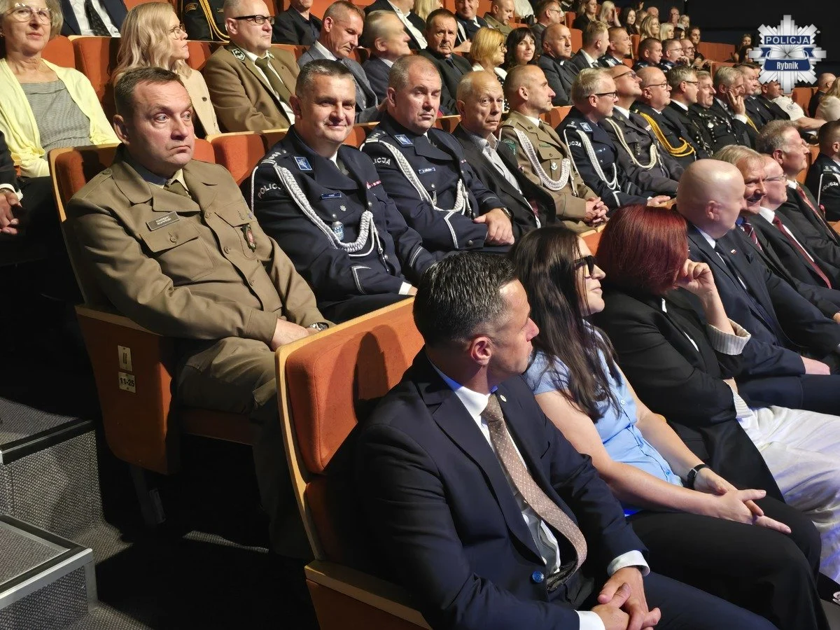 Święto Policji w Rybniku 2026. Awanse dla 88 funkcjonariuszy / fot. KMP Rybnik