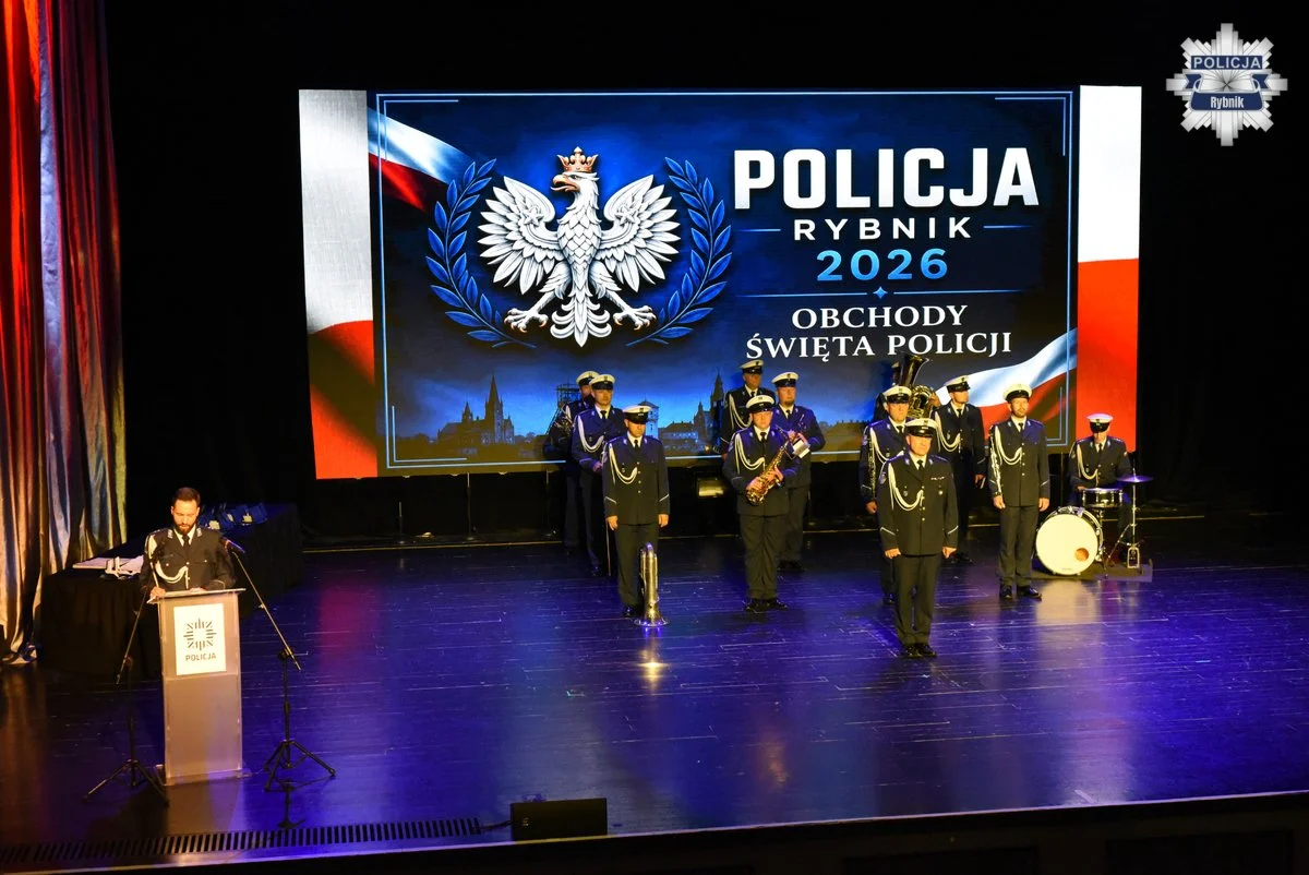 Święto Policji w Rybniku 2026. Awanse dla 88 funkcjonariuszy / fot. KMP Rybnik