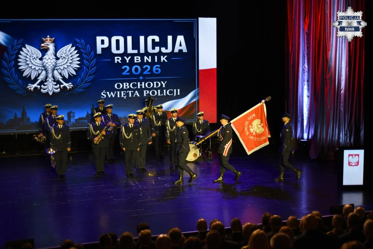 Święto Policji w Rybniku 2026. Awanse dla 88 funkcjonariuszy / fot. KMP Rybnik