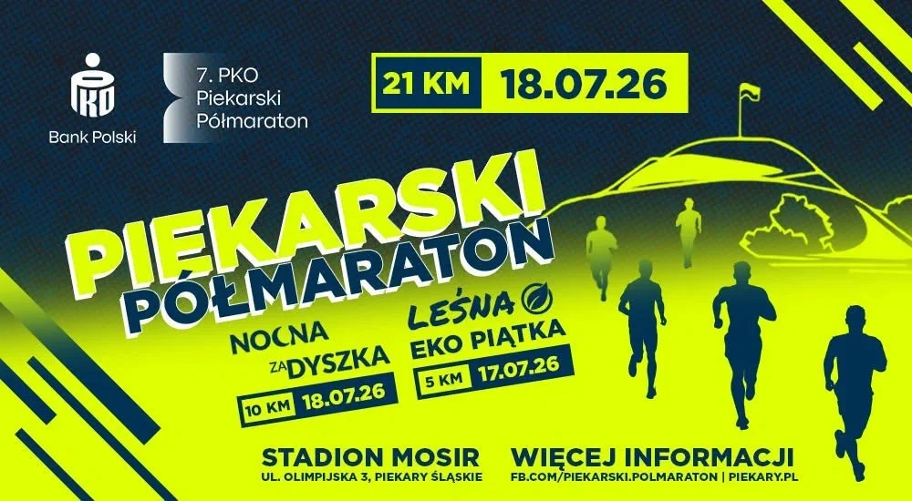 Dwa dni sportowych emocji w Piekarach. Znamy harmonogram półmaratonu