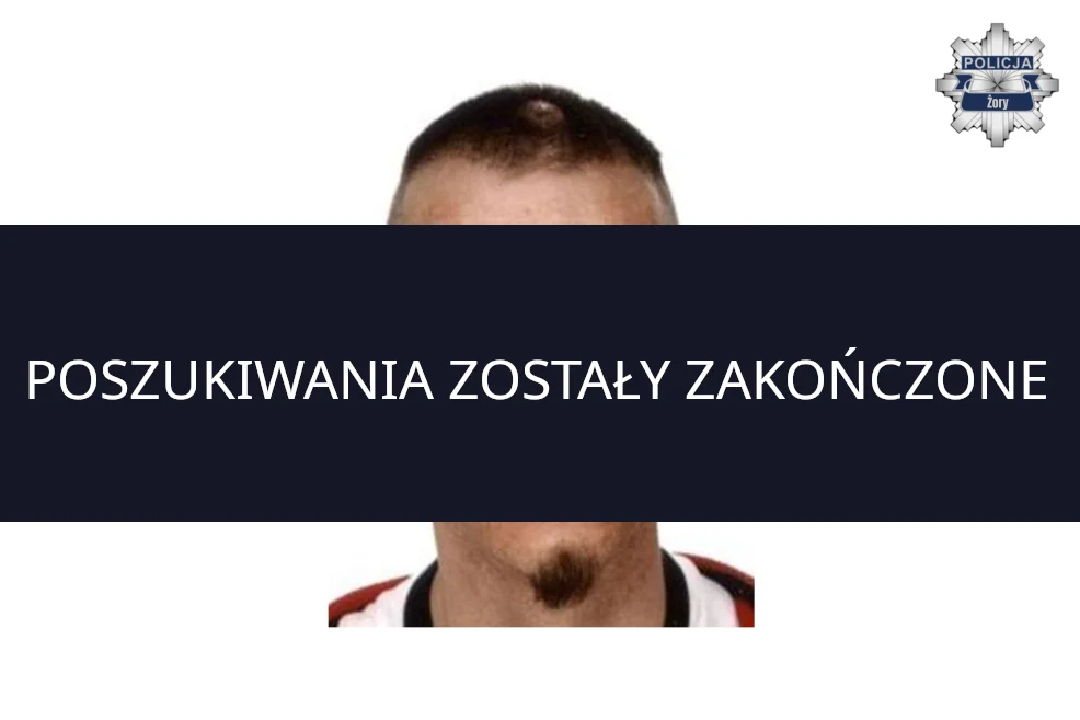 Policja zakończyła poszukiwania zaginionego 40-latka z Żor