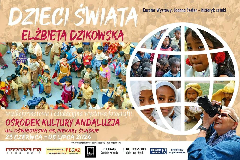 „Dzieci Świata” - wystawa Elżbiety Dzikowskiej w OK Andaluzja