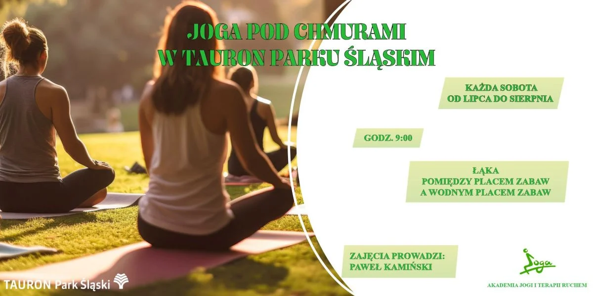 Bezpłatna joga w Parku Śląskim. Wakacyjne zajęcia ruszają już 4 lipca