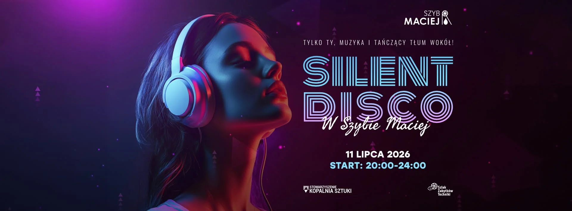 Jeden parkiet, różne rytmy. Silent Disco wraca do Szybu Maciej