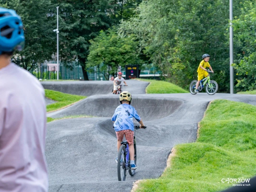 Nowy pumptrack przy ul. 3 Maja i Janasa już otwarty! / fot. UM Chorzów FB