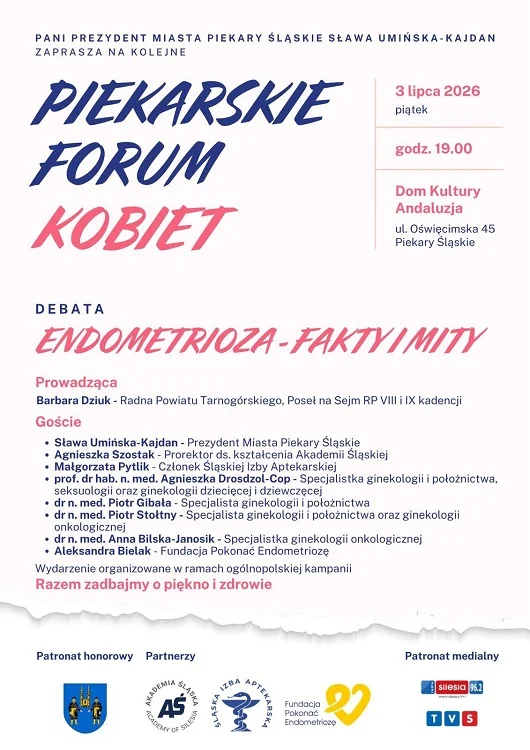 Piekarskie Forum Kobiet świętuje 19. urodziny. Tematem będzie zdrowie kobiet / fot. DDK Piekary Śląskie