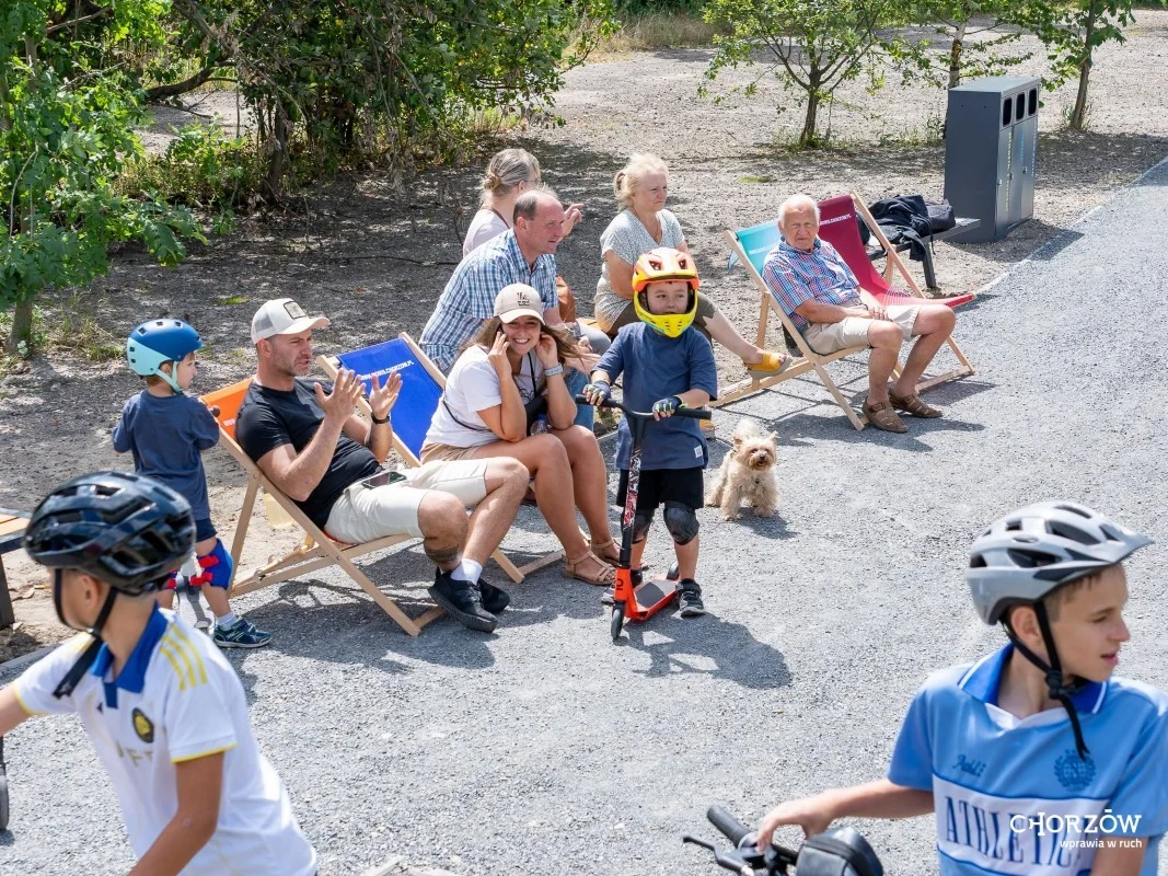 Nowy pumptrack przy ul. 3 Maja i Janasa już otwarty! / fot. UM Chorzów FB