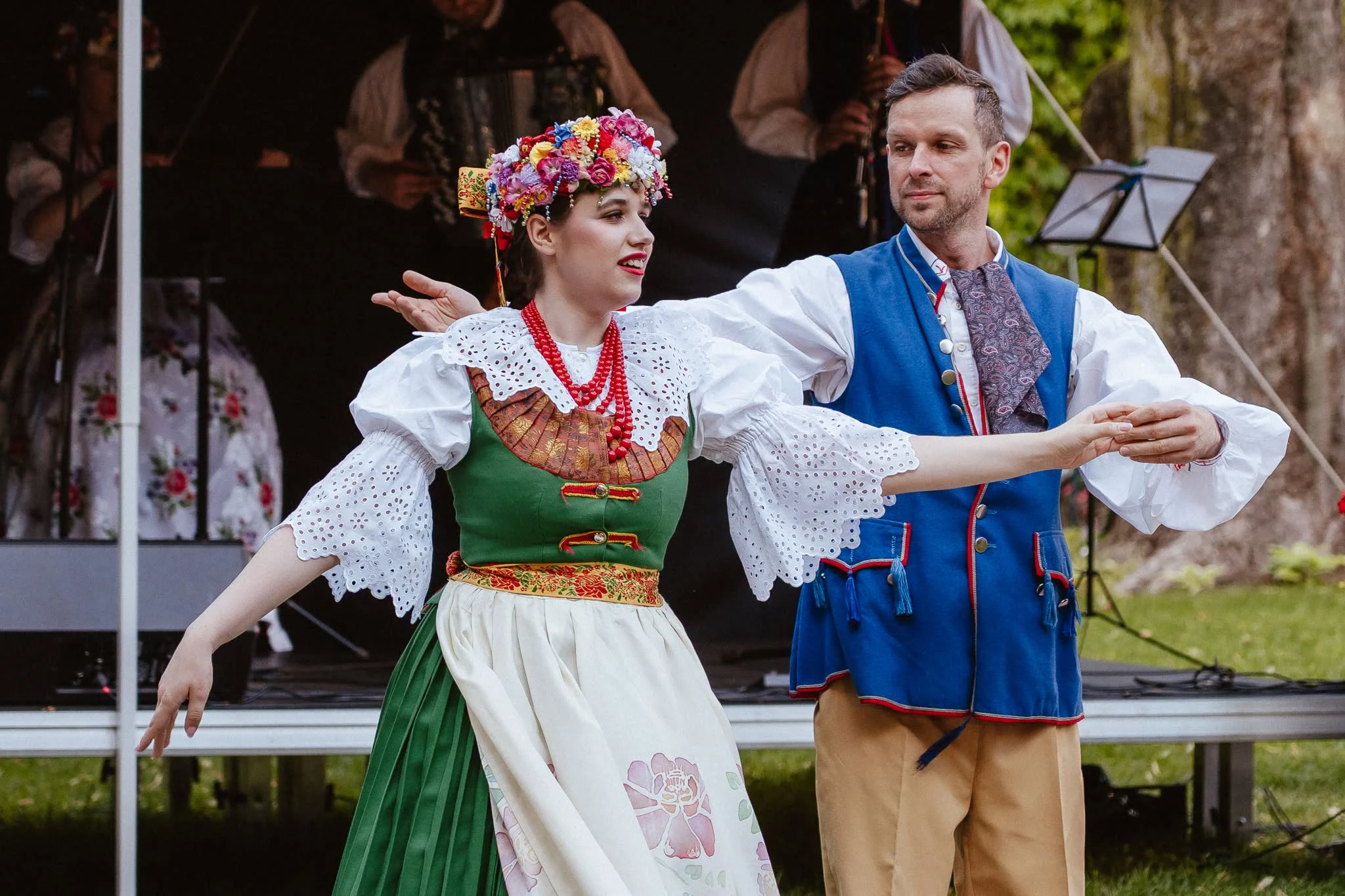 Studencki Zespół Pieśni i Tańca „Katowice” otworzył Ogród Dźwięków w Mikołowie / fot. Birdabo Studio