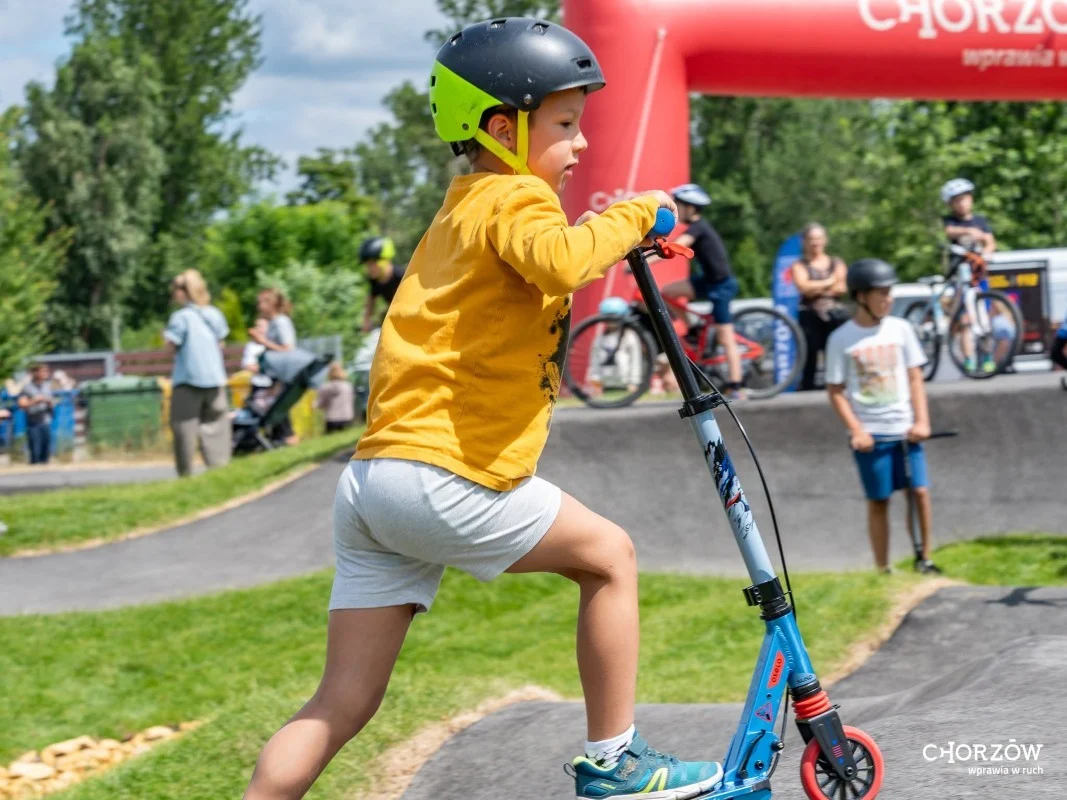 Nowy pumptrack przy ul. 3 Maja i Janasa już otwarty! / fot. UM Chorzów FB