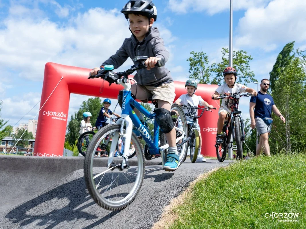 Nowy pumptrack przy ul. 3 Maja i Janasa już otwarty! / fot. UM Chorzów FB