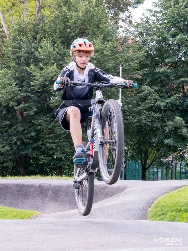 Nowy pumptrack przy ul. 3 Maja i Janasa już otwarty! / fot. UM Chorzów FB