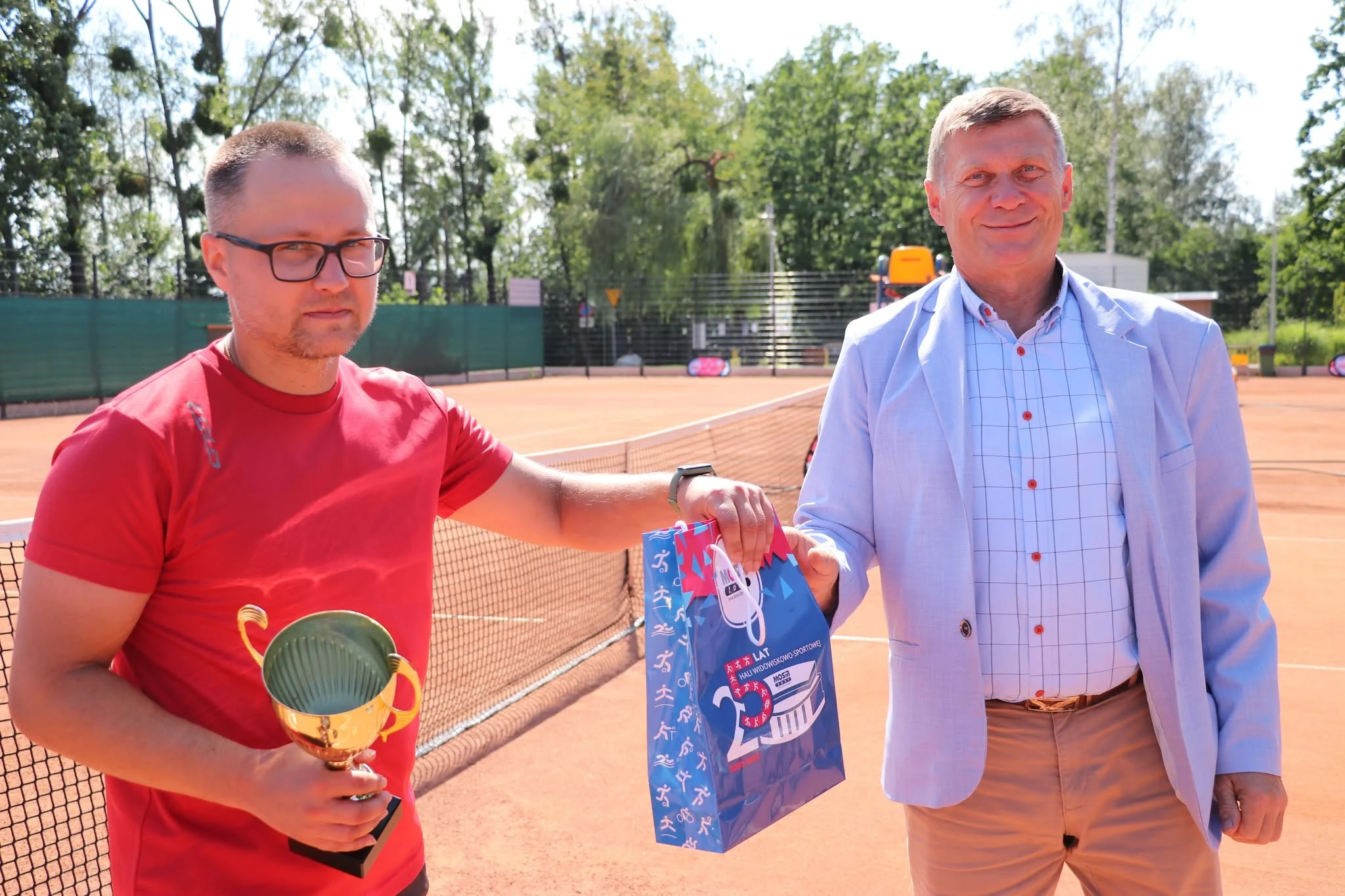 Finał trzymał do ostatnich piłek. Wakacyjny turniej tenisa w Żorach-Roju rozstrzygnięty / fot. MOSiR Żory