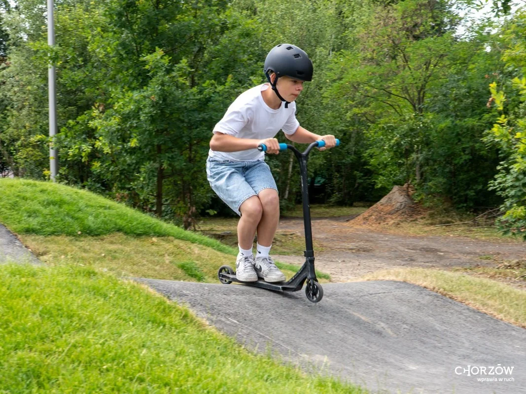 Nowy pumptrack przy ul. 3 Maja i Janasa już otwarty! / fot. UM Chorzów FB