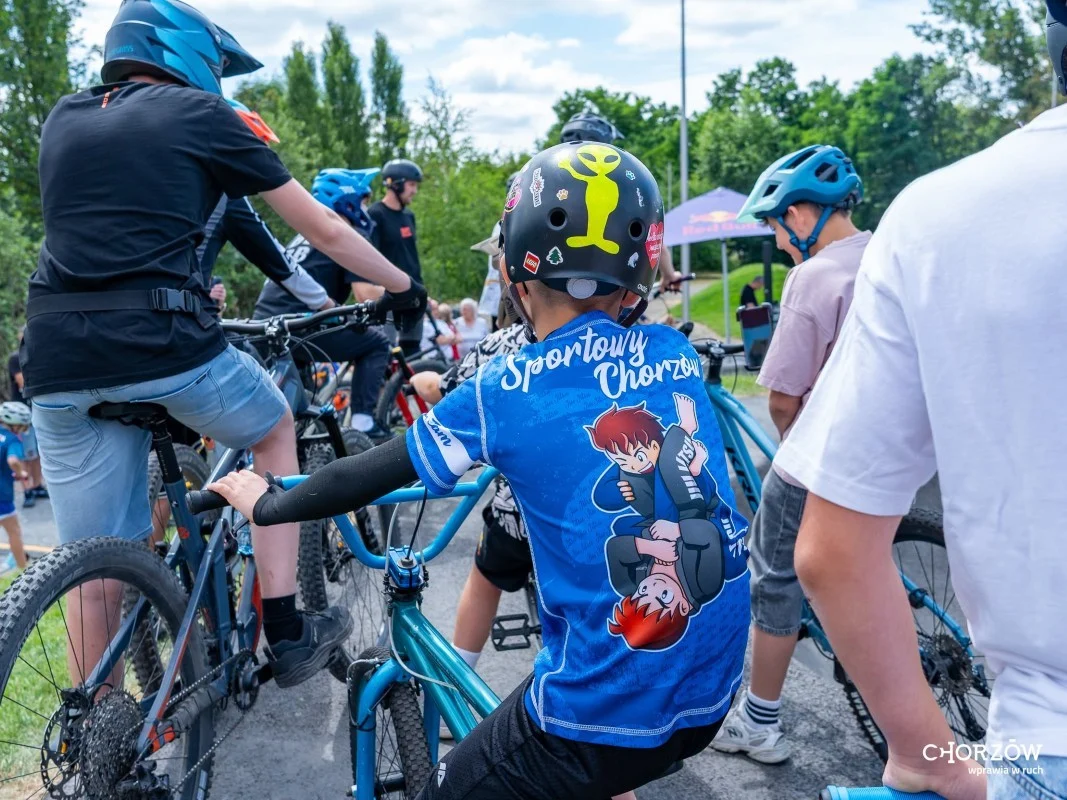 Nowy pumptrack przy ul. 3 Maja i Janasa już otwarty! / fot. UM Chorzów FB