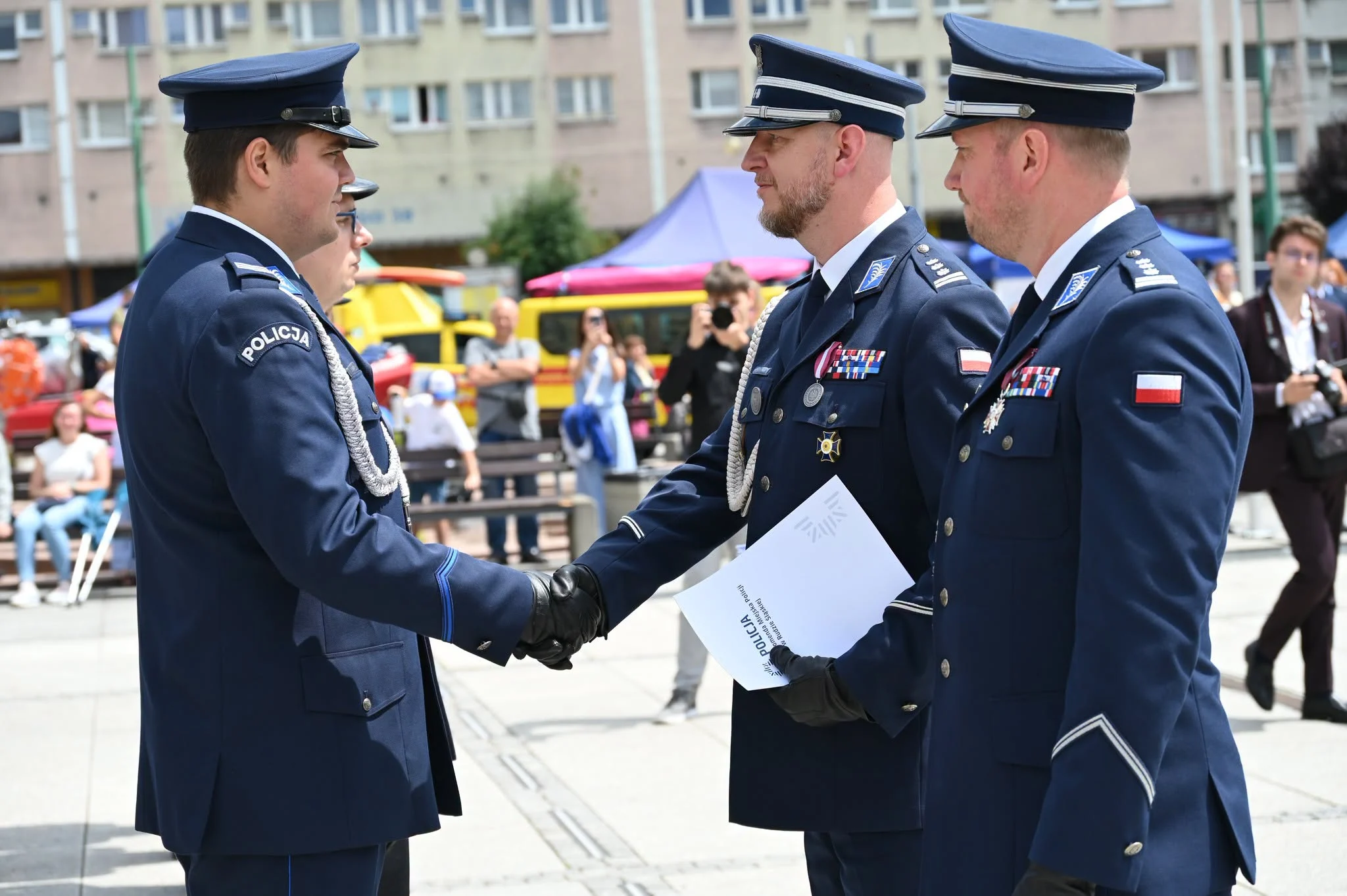 Święto Policji w Rudzie Śląskiej. Były awanse, nagrody i słowa uznania