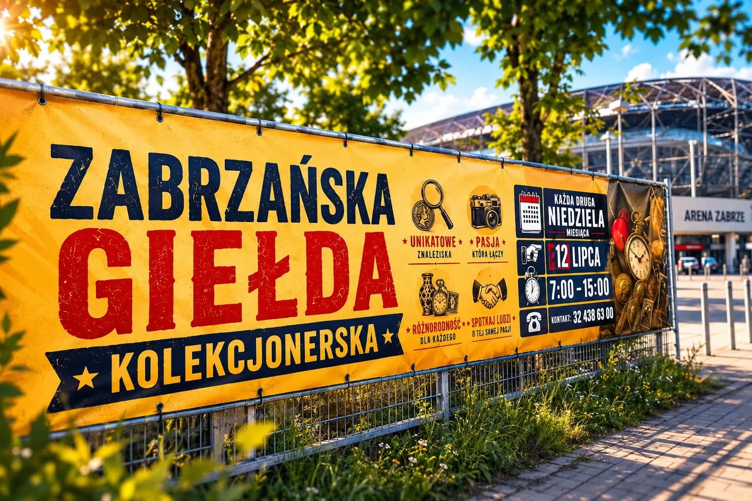 Antyki, monety, znaczki i vintage. Zabrzańska Giełda Kolekcjonerska wraca pod Arenę