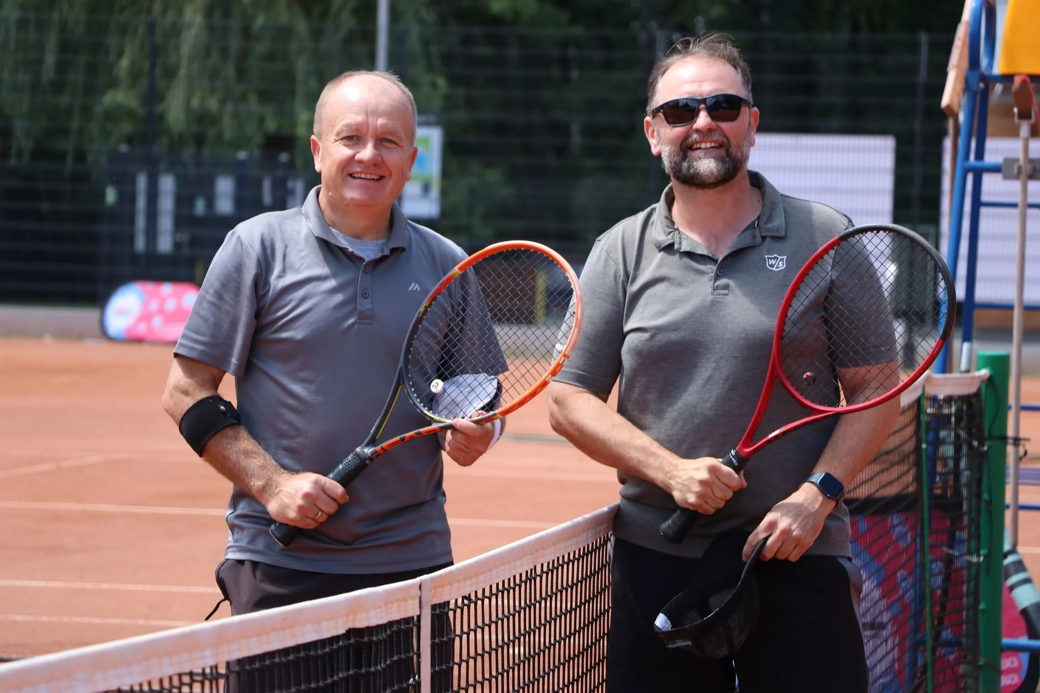 Finał trzymał do ostatnich piłek. Wakacyjny turniej tenisa w Żorach-Roju rozstrzygnięty / fot. MOSiR Żory
