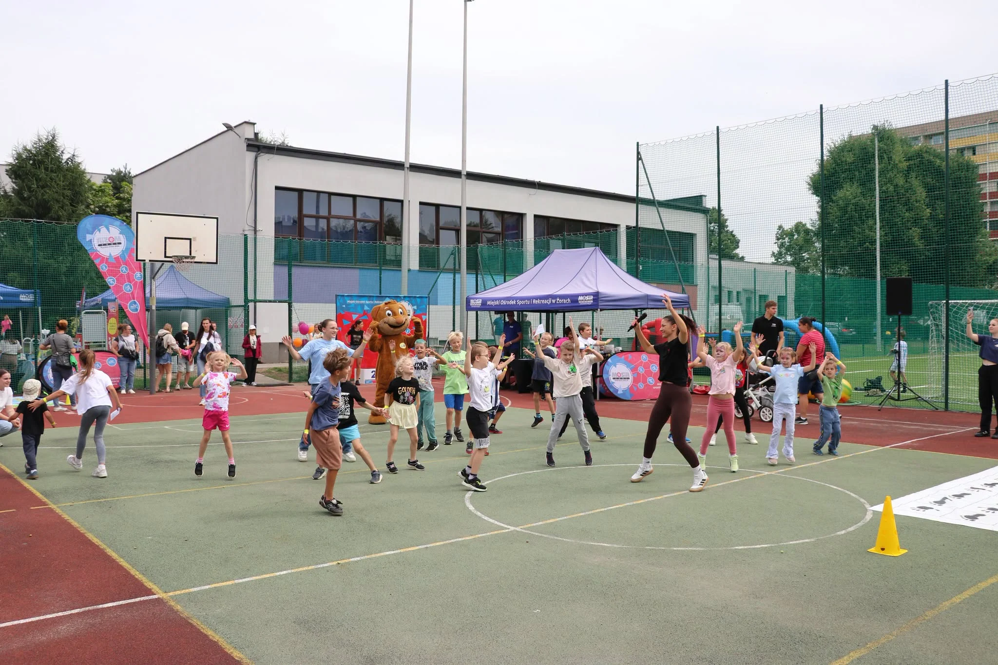 Strefa Sportowa na osiedlu Powstańców Śląskich w Żorach / fot. MOSiR Żory