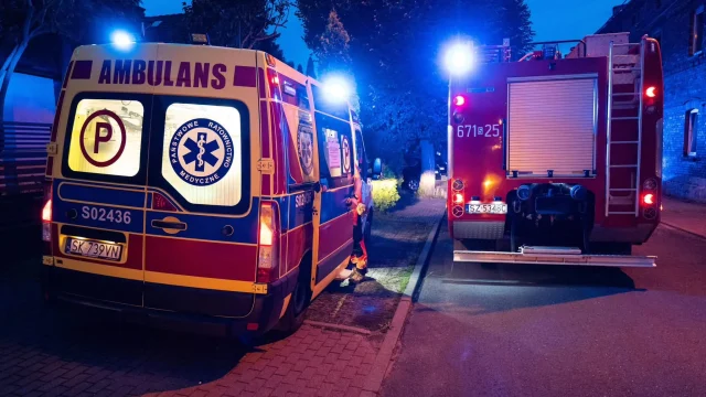 Wybuch gazu z butli w Zabrzu. Szyby wyleciały z okien, jedna osoba trafiła do szpitala