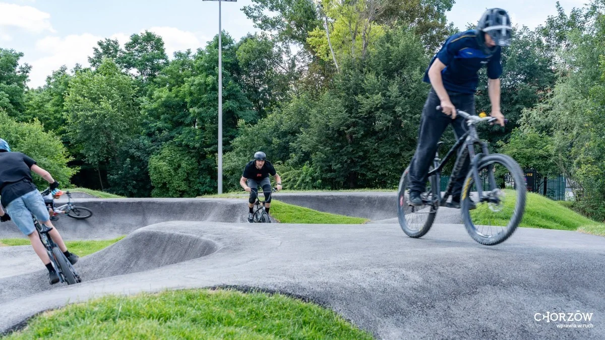 Nowy pumptrack przy ul. 3 Maja i Janasa już otwarty! / fot. UM Chorzów FB