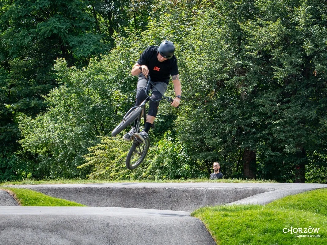 Nowy pumptrack przy ul. 3 Maja i Janasa już otwarty! / fot. UM Chorzów FB