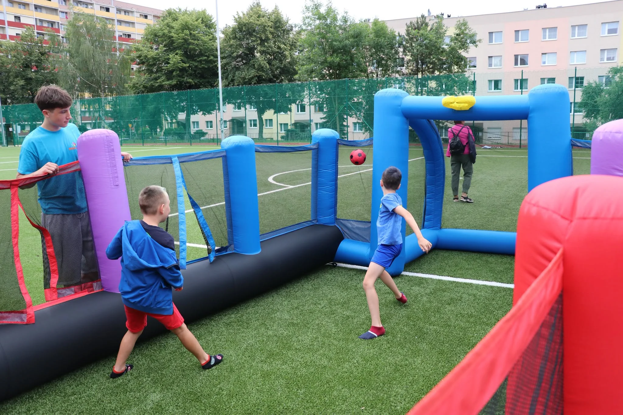 Strefa Sportowa na osiedlu Powstańców Śląskich w Żorach / fot. MOSiR Żory
