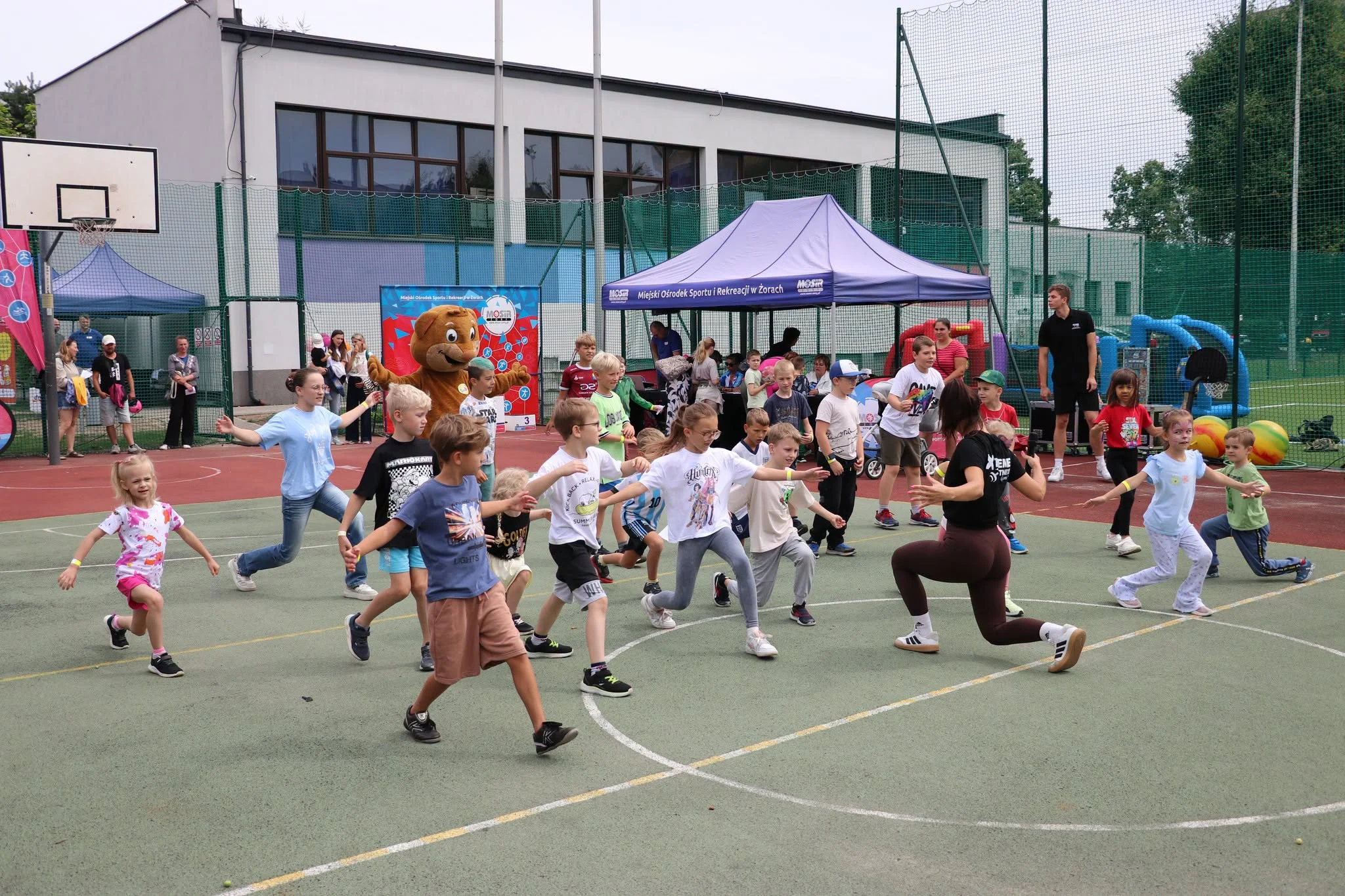 Strefa Sportowa na osiedlu Powstańców Śląskich w Żorach / fot. MOSiR Żory