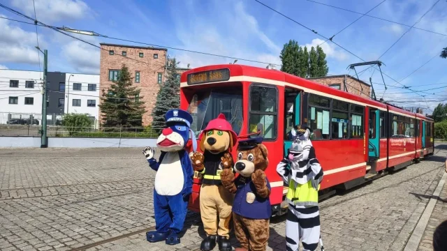 Bezpieczne wakacje na trasie Chorzów–Świętochłowice. Tak wyglądała „Gryfno Bana”