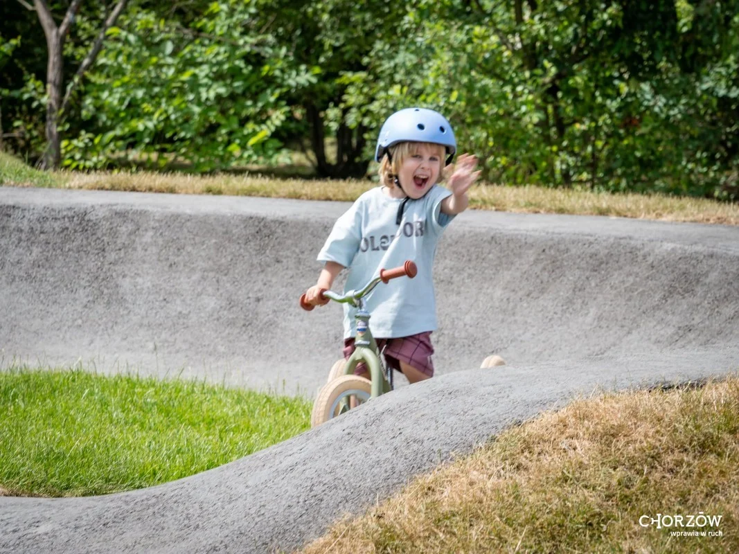 Nowy pumptrack przy ul. 3 Maja i Janasa już otwarty! / fot. UM Chorzów FB