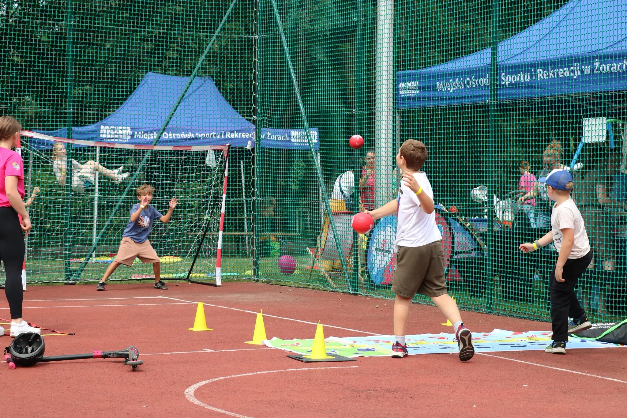 Strefa Sportowa na osiedlu Powstańców Śląskich w Żorach / fot. MOSiR Żory